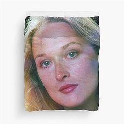 Meryl Streep Duvet Cover