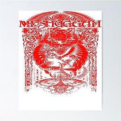 Special Present Great Model Best Meshuggah Vintage Photograp Poster