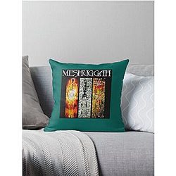 People Call Me Meshuggah Band Artwork Logo Vintage Retro Throw Pillow