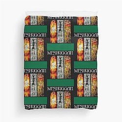 People Call Me Meshuggah Band Artwork Logo Vintage Retro Duvet Cover