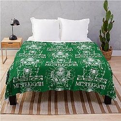 Meshuggah (7) Throw Blanket