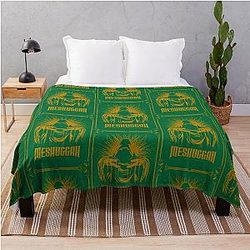 Meshuggah Band Throw Blanket