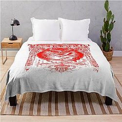 Special Present Great Model Best Meshuggah Vintage Photograp Throw Blanket