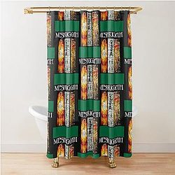 People Call Me Meshuggah Band Artwork Logo Vintage Retro Shower Curtain