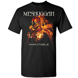 Flaming Anatomical Portrait LA 1704 Meshuggah T-Shirts