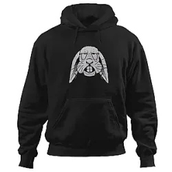 Faced Bunny PTTT1409  Meshuggah Hoodies