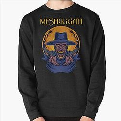 Day Gift For Purple Meshuggah 80s Metal Funny Graphic Gift Pullover Sweatshirt