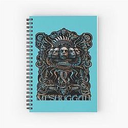 MESHUGGAH ARTWORK Spiral Notebook