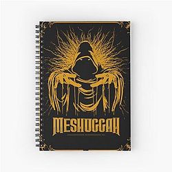 Meshuggah Band  Spiral Notebook