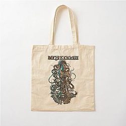 Meshuggah Band Official Cotton Tote Bag
