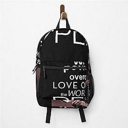 quotes band rock a band metallic Backpack RB1608