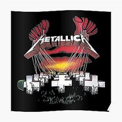 metallica band Poster RB1608