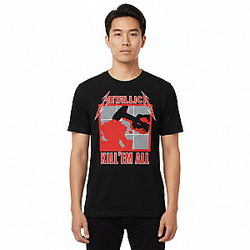 Rock Metal Streetwear Style NTAN1401 Metallica T-Shirt