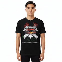 Dark Metal Aesthetic Graphic NTAN1401 Metallica T-Shirt
