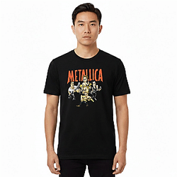 Thrash Metal Inspired NTAN1401 Metallica T-Shirt