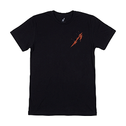 Logo Embroidery Minimalist LA 2904 Metallica T-Shirt