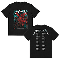 Metallica 2026 Europe Tour Date HTCT2906 Metallica T-Shirt