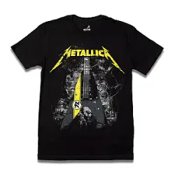 James Hetfield 72 Vulture Guitar DTNK0107 Metallica T-Shirt