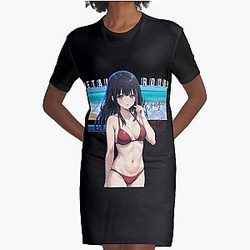 Metallic Rouge 、ルージュ、アニメのarthのグラフィックTシャツの服