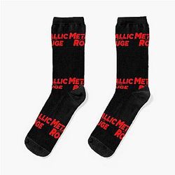 Metallic Rouge Anime  Socks