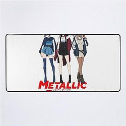 Metallic Rouge Desk Mat