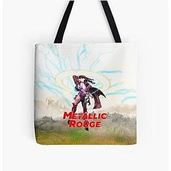 Metallic Rouge All Over Print Tote Bag