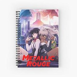 Metallic Rouge アニメスパイラルノートブック