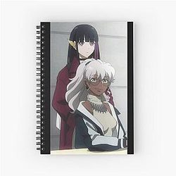 Metallic Rouge : Rouge and Naomi Spiral Notebook