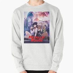 Metallic Rouge アニメ プルオーバー スウェットシャツ