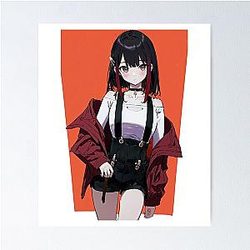 Metallic Rouge アニメ - Rouge Redstarポスター
