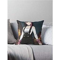 Metallic Rouge : Rouge Redstar Throw Pillow