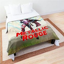 Metallic Rouge Comforter