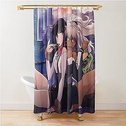 Metallic Rouge - Cover image Shower Curtain