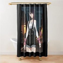 Metallic Rouge : Rouge Redstar Shower Curtain