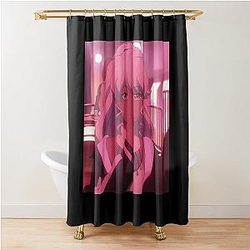 Metallic Rouge : Naomi Ortman Shower Curtain