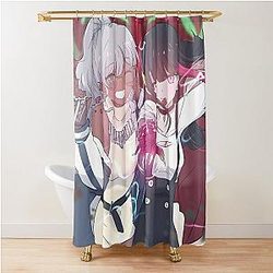Metallic Rouge - Rouge Redstar, Naomi Orthmann Shower Curtain