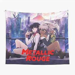 Metallic Rouge Anime  Tapestry