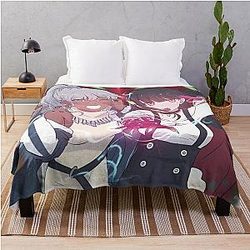 Metallic Rouge - Rouge Redstar, Naomi Orthmann Throw Blanket