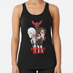 Metallic Rouge Anime  Racerback Tank Top