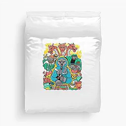 MF DOOM & FRIENDS T-Shirt Duvet Cover