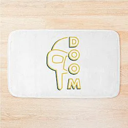 MF Doom Stencil Bath Mat