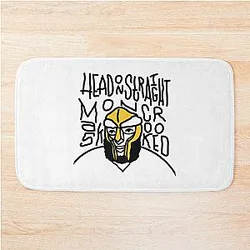 Mf Doom T-ShirtMf Doom (HEAD ON STRAIGHT) Bath Mat