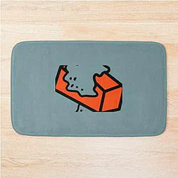 Mf Doom Bricks   Bath Mat