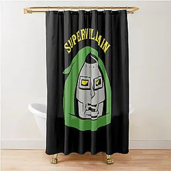 Supervillain MF Doom Shower Curtain