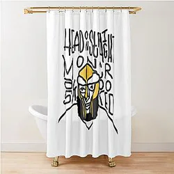 Mf Doom T-ShirtMf Doom (HEAD ON STRAIGHT) Shower Curtain