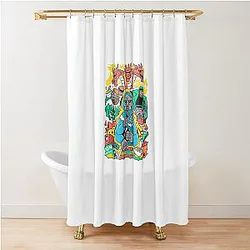 MF DOOM & FRIENDS T-Shirt Shower Curtain