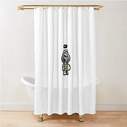 MF DOOM RIP Shower Curtain