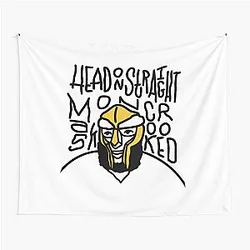 Mf Doom T-ShirtMf Doom (HEAD ON STRAIGHT) Tapestry