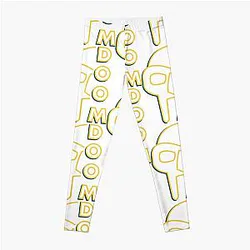 MF Doom Stencil Leggings