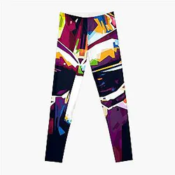 MF Doom Pop Art Leggings
